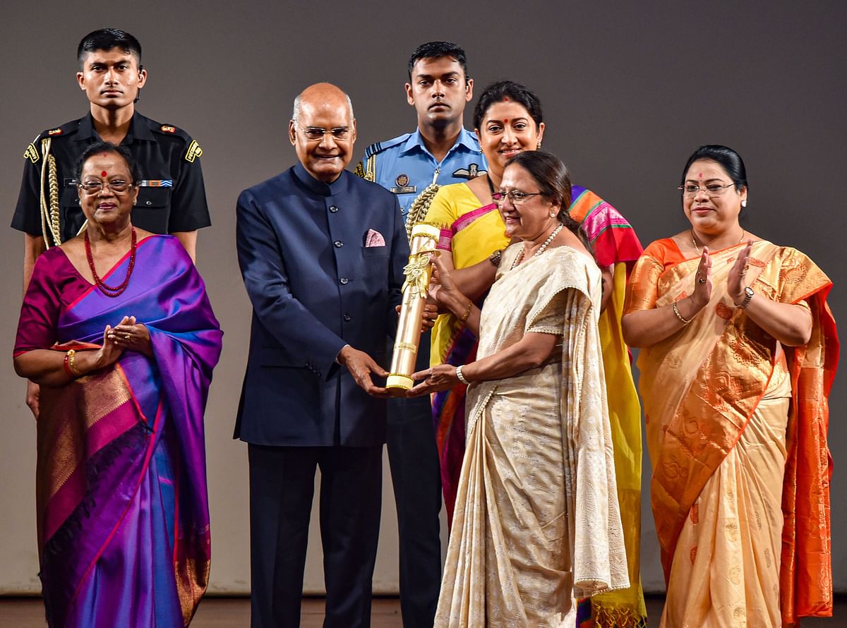 Automotive and R&D professional Rashmi Urdhwardeshe receives 'Nari Shakti Puraskar 2019'