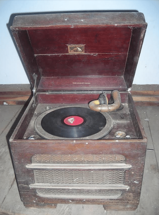 Amirbai’s gramophone at her house in Vijayapura