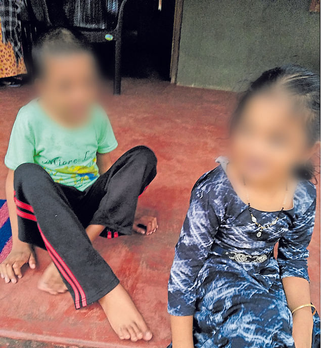 Two young endosulfan victims in their house near Kanhangad town in Kasaragod district, Kerala. Credit: DH photo by Arjun Raghunath