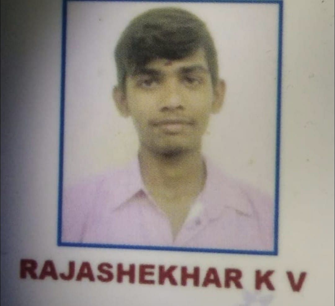 K V Rajashekhar. Credit: Special Arrangement