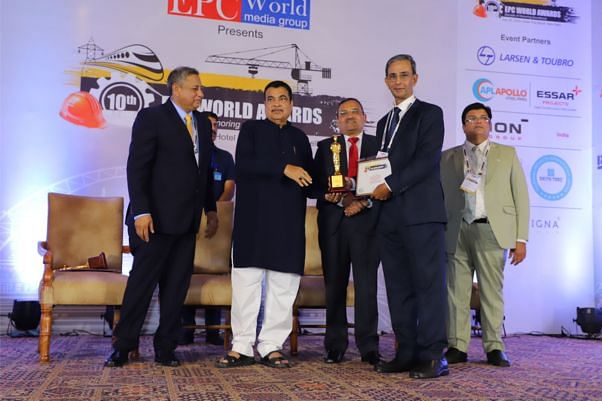 Ajax Engineering Ltd Visionary Leader, Mr. K Vijay, Recognized with Lifetime Achievement Award at EPC World Awards