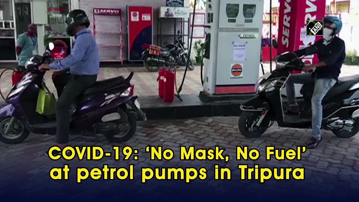 COVID-19: ‘No Mask, No Fuel’ at petrol pumps in Tripura