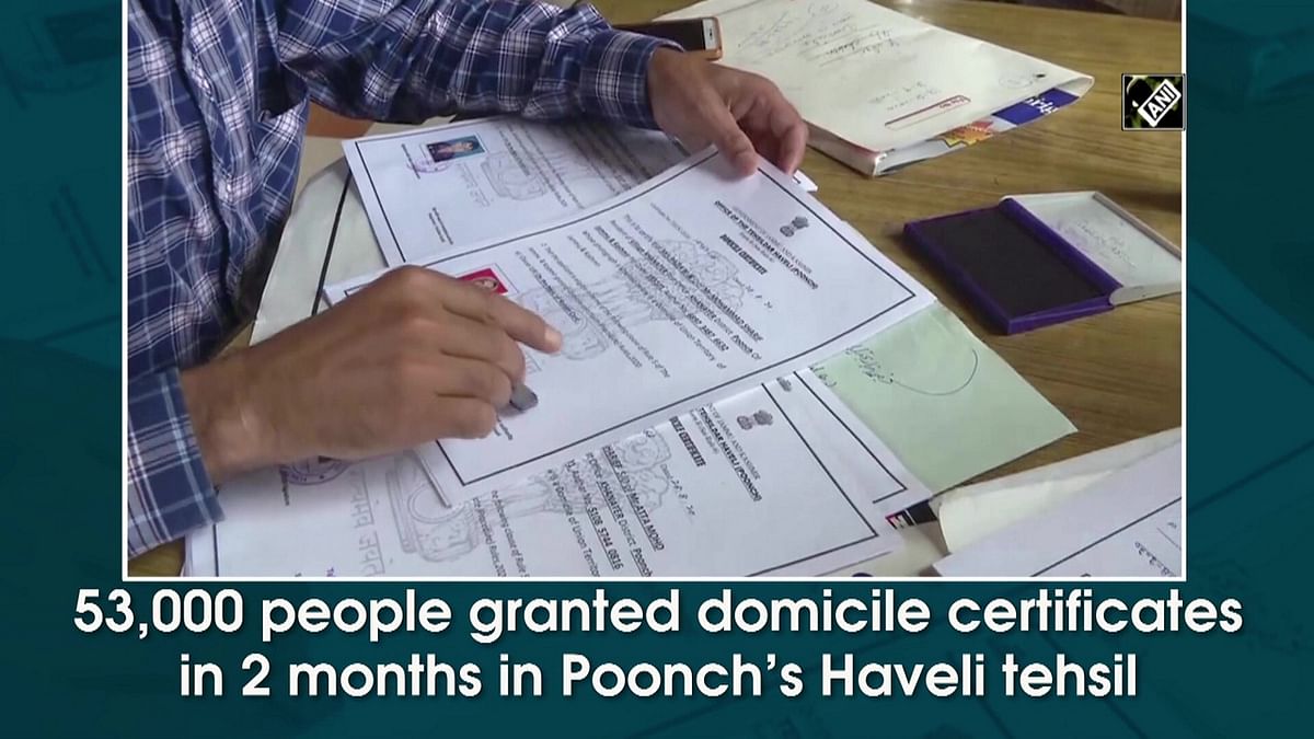 J&K: 53k people granted domicile in 2 month