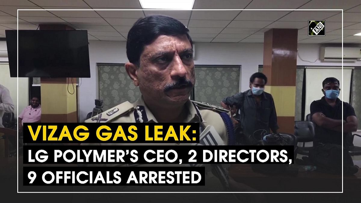 Vizag gas leak: LG Polymers CEO, top officials held