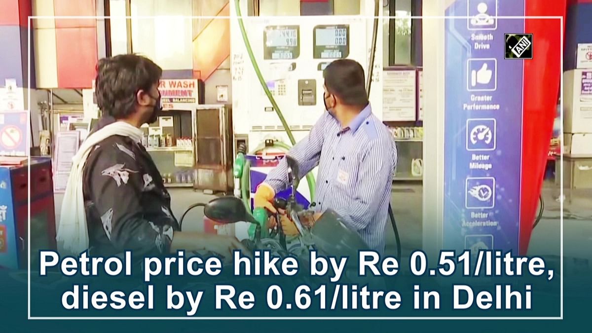 Petrol price hiked by Re 0.51/litre