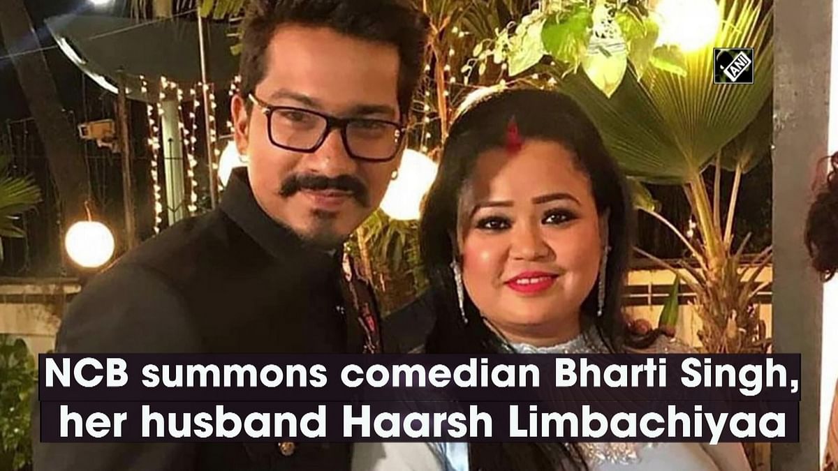 NCB summons comedian Bharti Singh, her husband