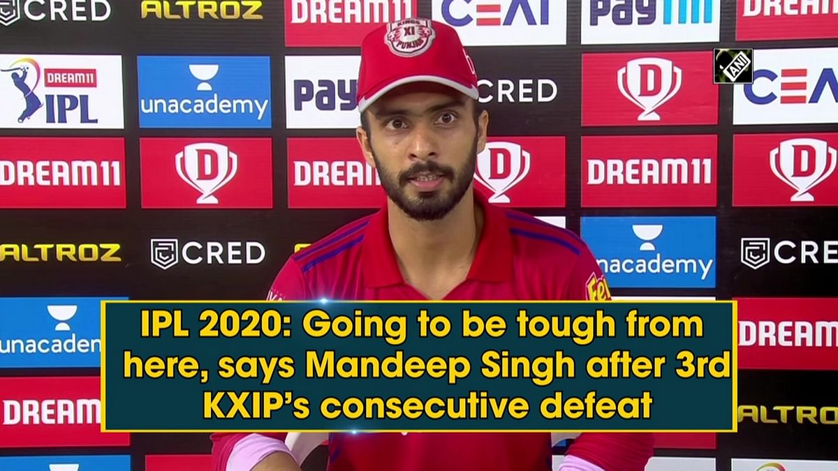 Will be tough after KXIP's 3rd defeat: Mandeep Singh