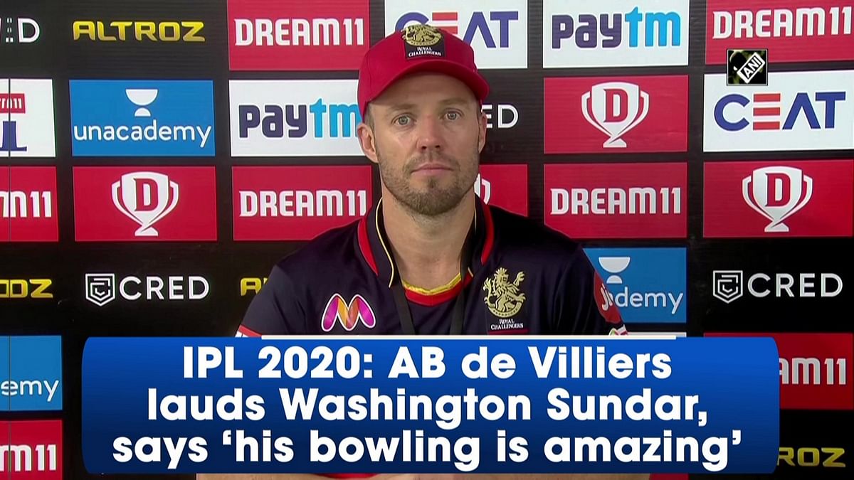 IPL 2020 | A B de Villiers lauds Sundar's bowling