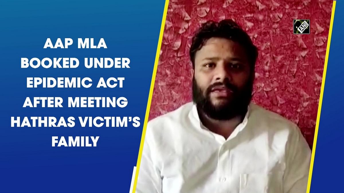 AAP MLA booked after meeting Hathras victim’s family