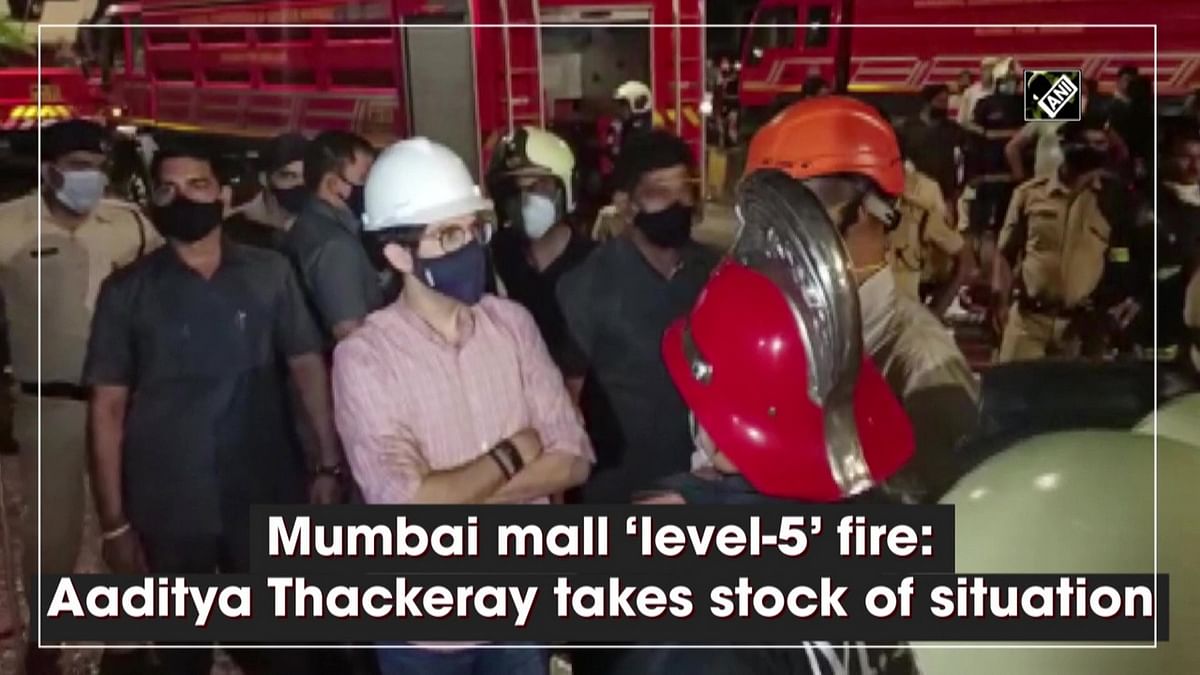 Mumbai mall fire: Aaditya takes stock of situation