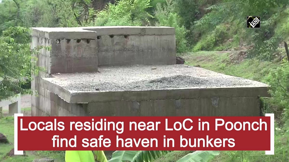 Locals near LoC in Poonch find safety in bunkers