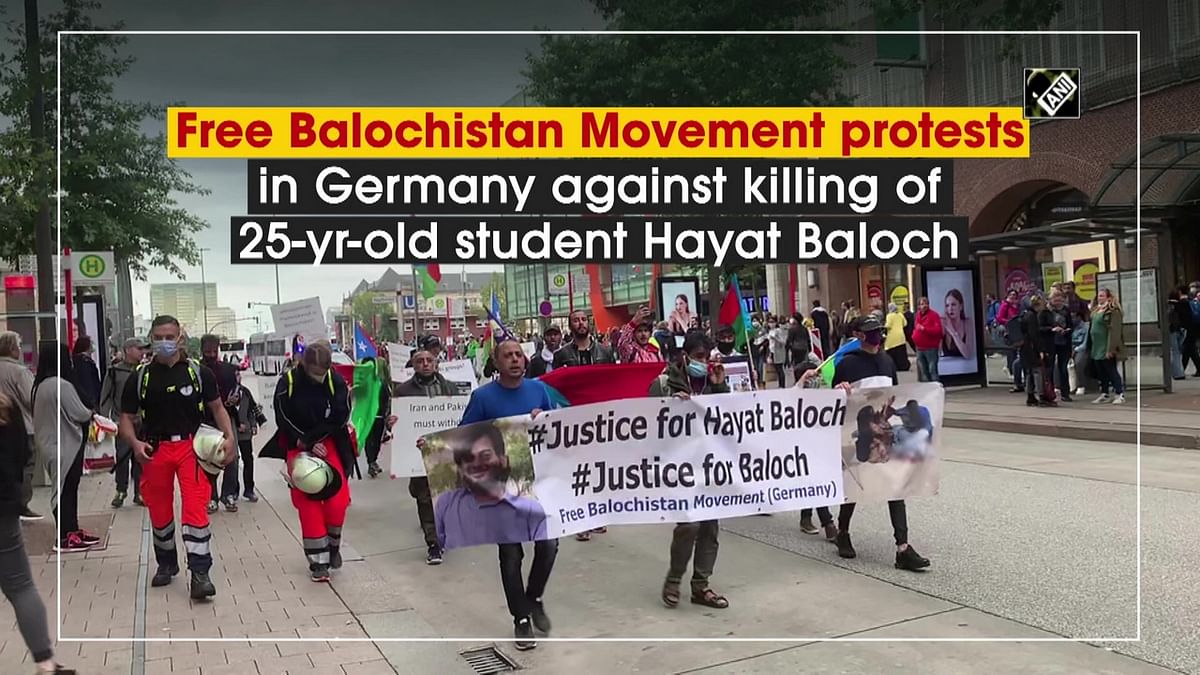 Free Balochistan Movement protests killing of 25-yr-old