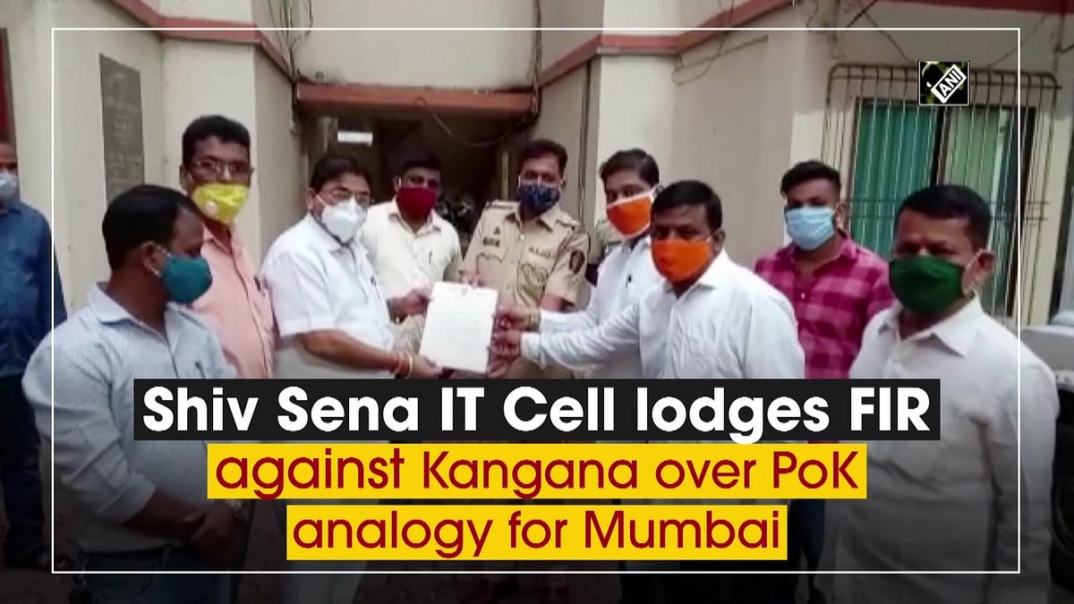 Shiv Sena lodges FIR against Kangana over PoK analogy
