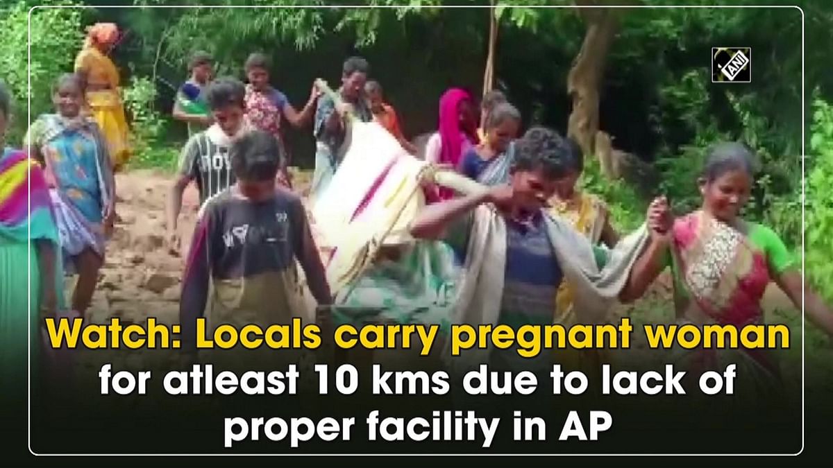 Locals carry pregnant woman for 10 kms in AP