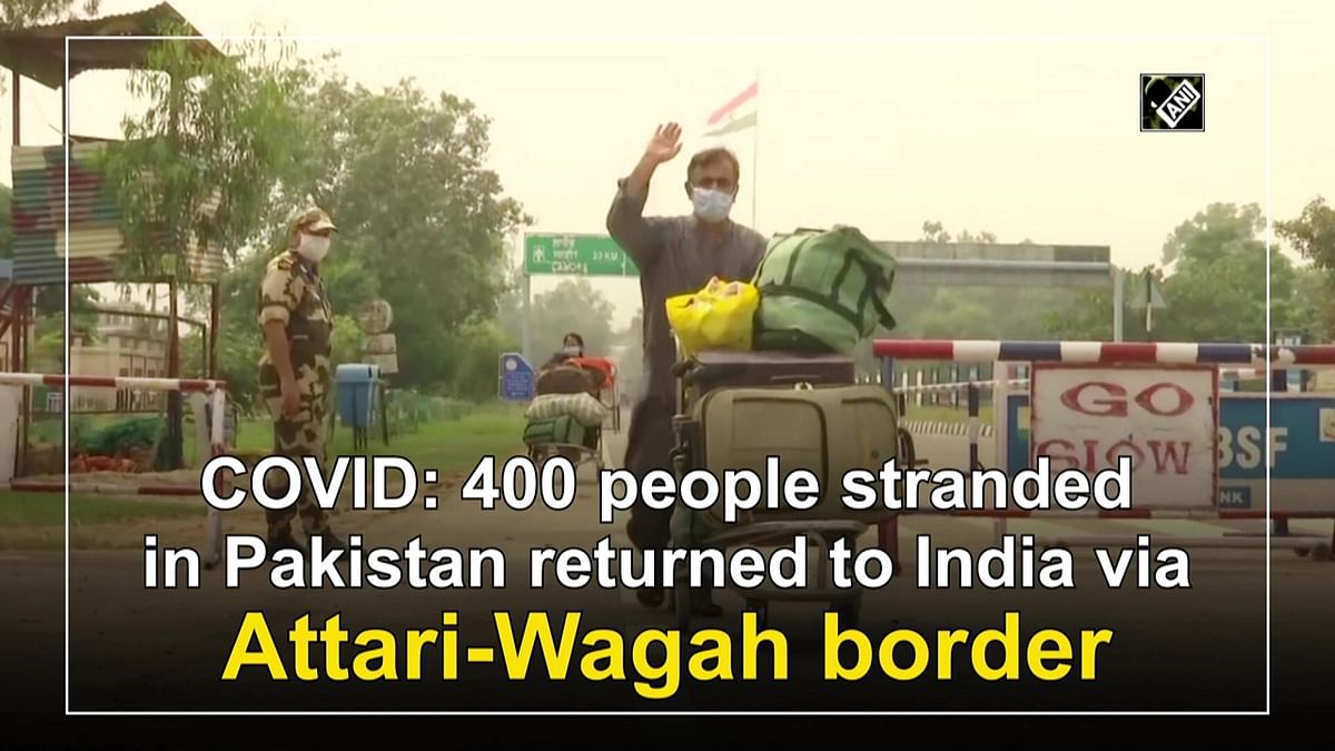 Covid-19: 400 people stranded in Pak return to India