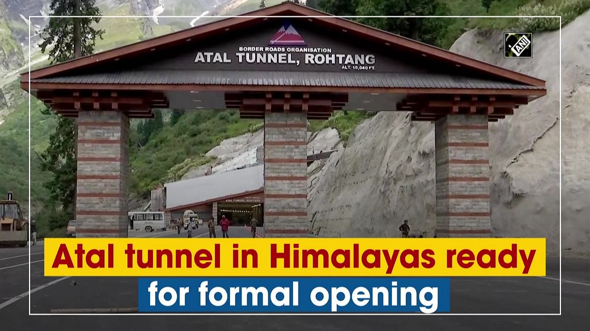 Atal tunnel in Himalayas ready for formal opening