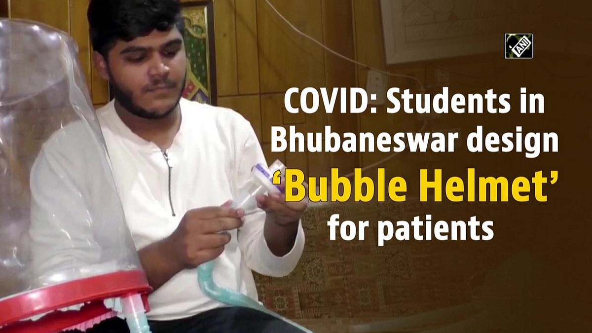 Covid-19: IIT students design ‘Bubble Helmet' 