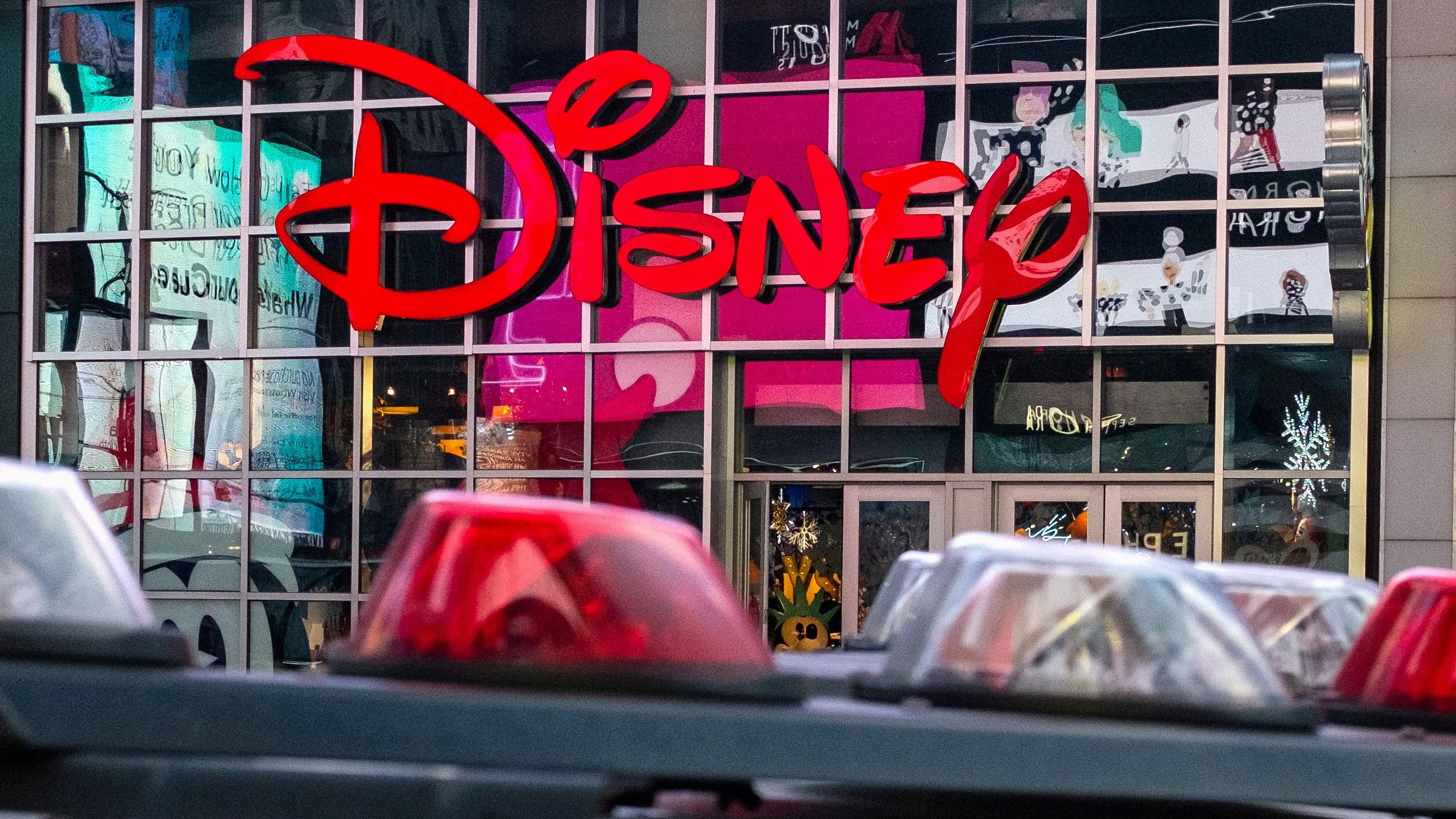 <div class="paragraphs"><p>The logo of the Times Square Disney store is seen in Times Square, New York City, U.S. December 5, 2019.</p></div>