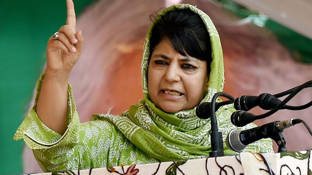 <div class="paragraphs"><p>PDP president Mehbooba Mufti.</p></div>