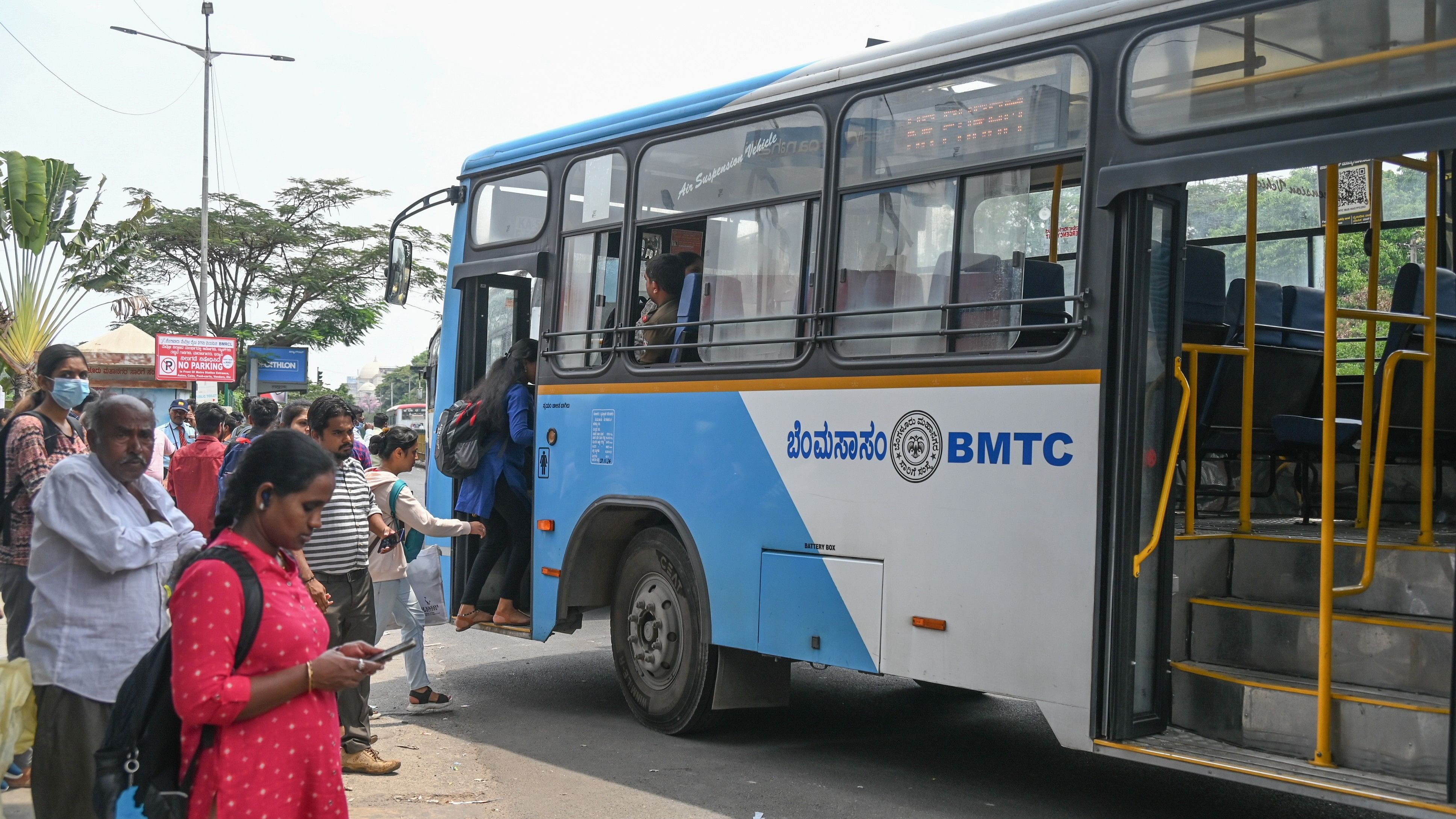 <div class="paragraphs"><p>A BMTC bus.&nbsp;</p></div>