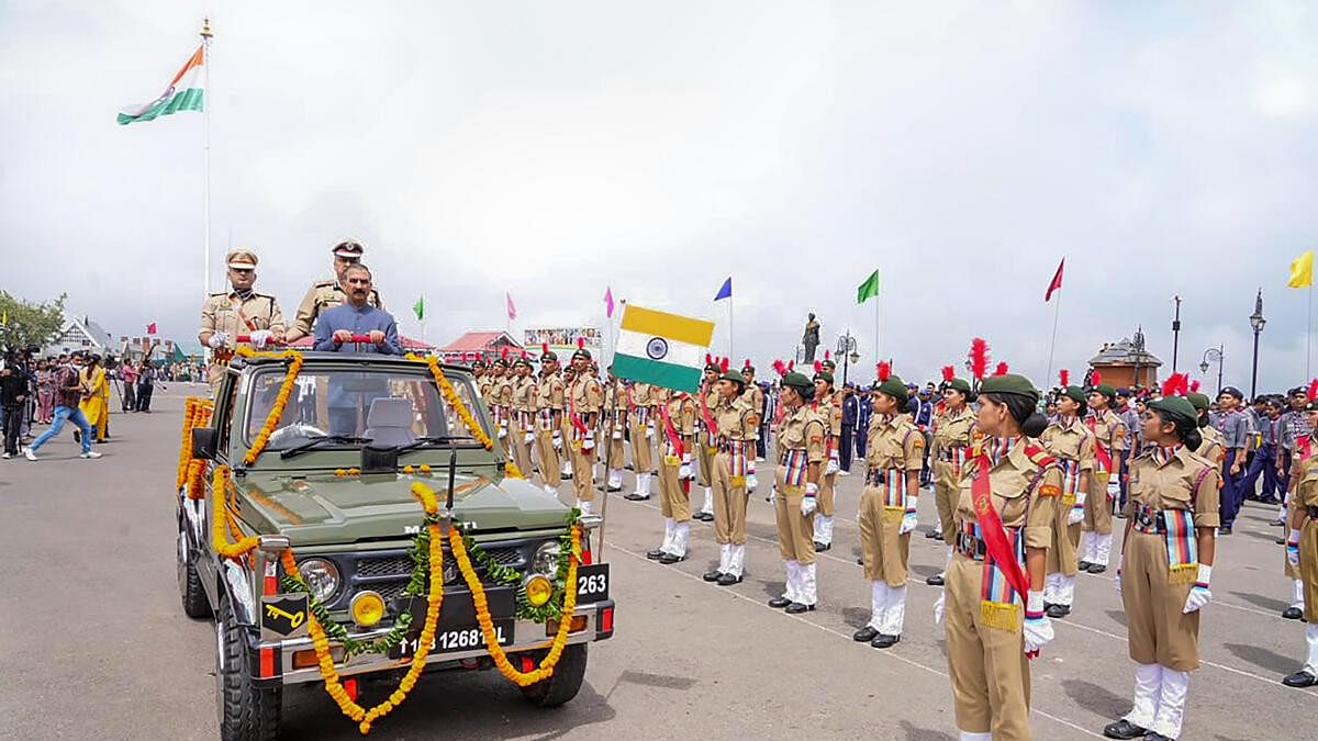 <div class="paragraphs"><p>Independence Day celebrations in Shimla.</p></div><div class="paragraphs"><p><br></p></div>