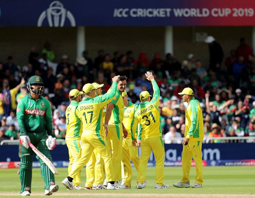 ICC World Cup AUS vs BAN Highlights: Australia steamroll Bangladesh by 48  runs
