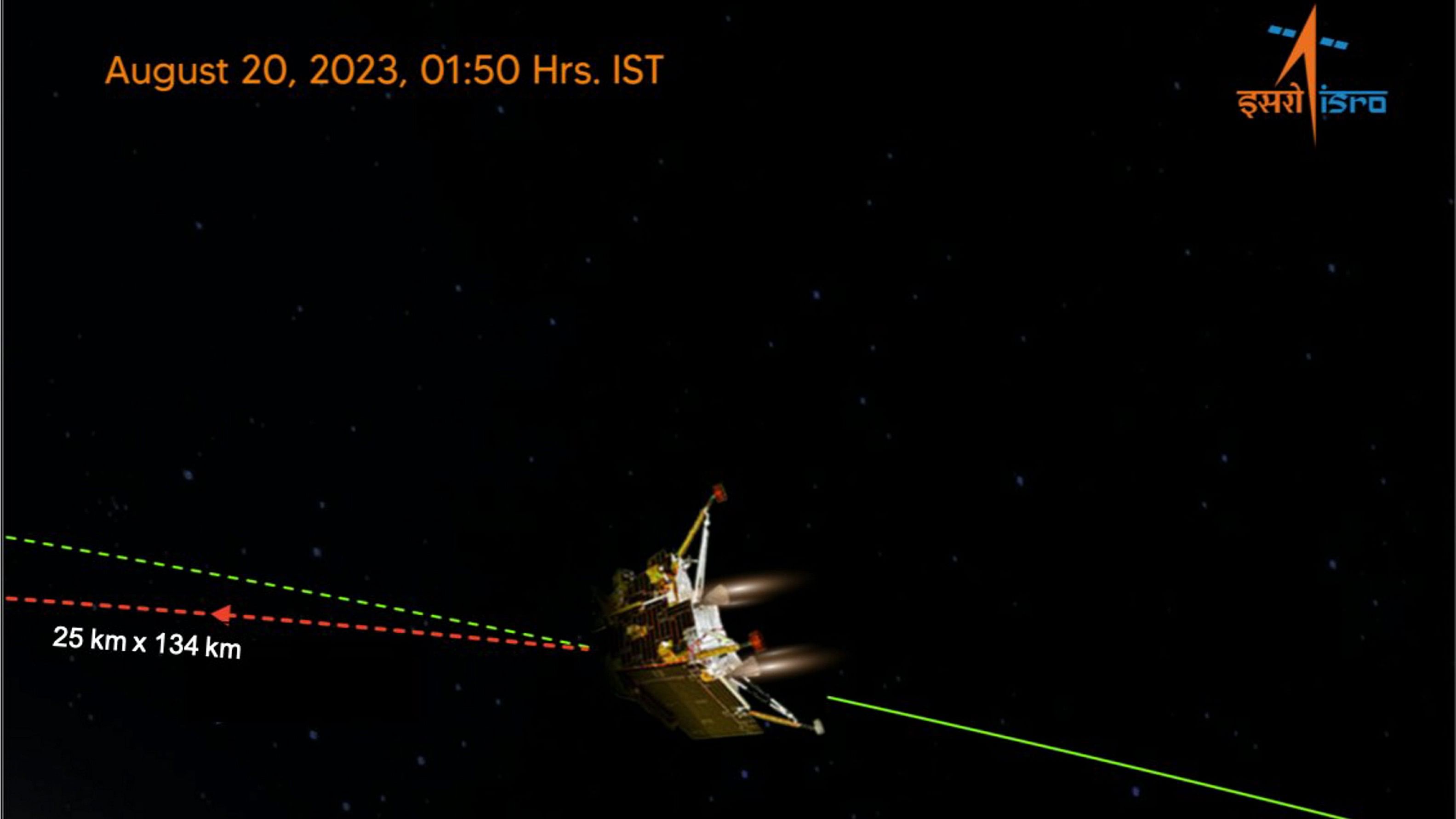 <div class="paragraphs"><p>An illustration showing ISRO's Chandrayaan-3.</p></div>