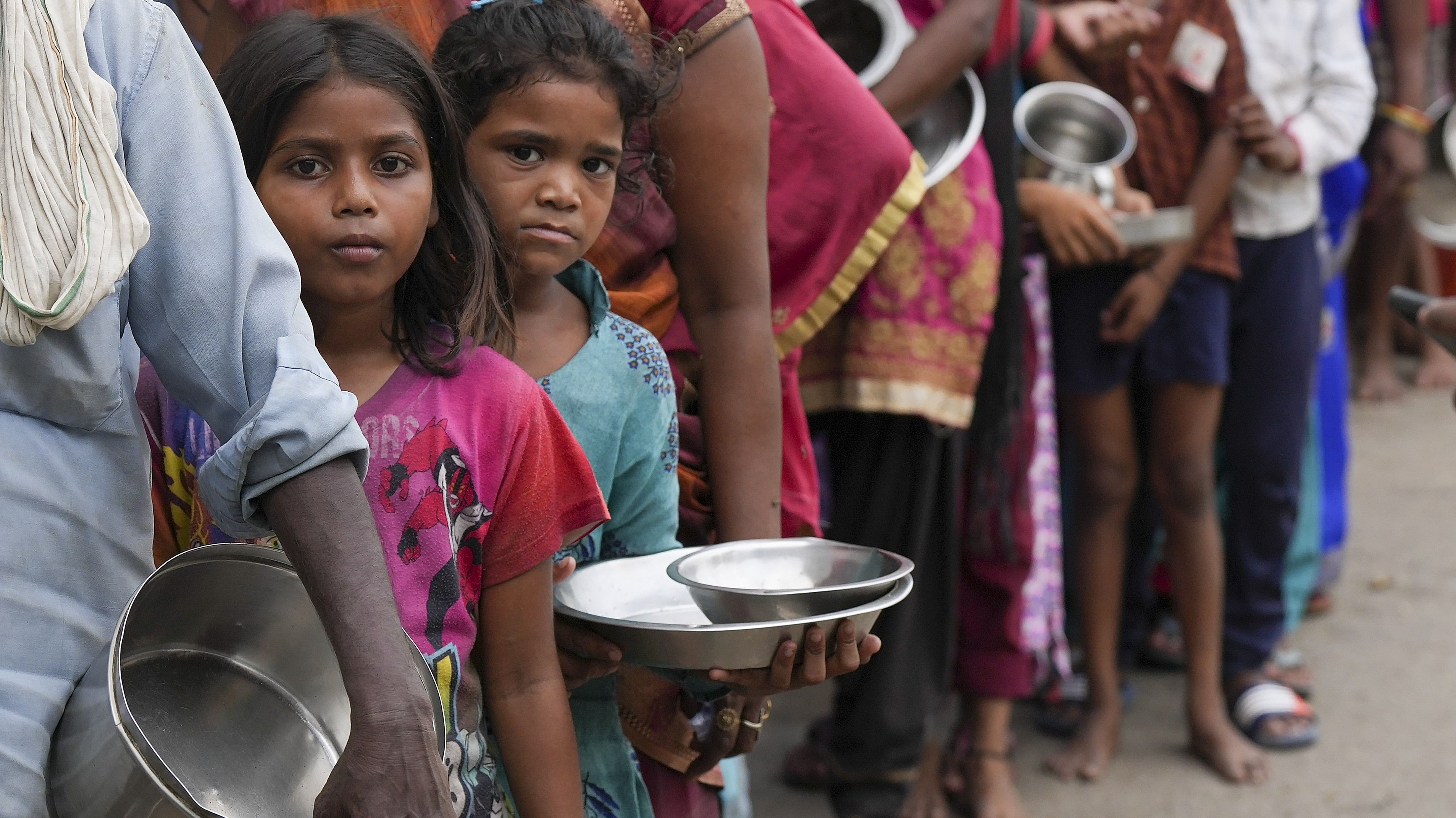 <div class="paragraphs"><p>Flood-affected communities at a makeshift camp in New Delhi.&nbsp;</p></div>