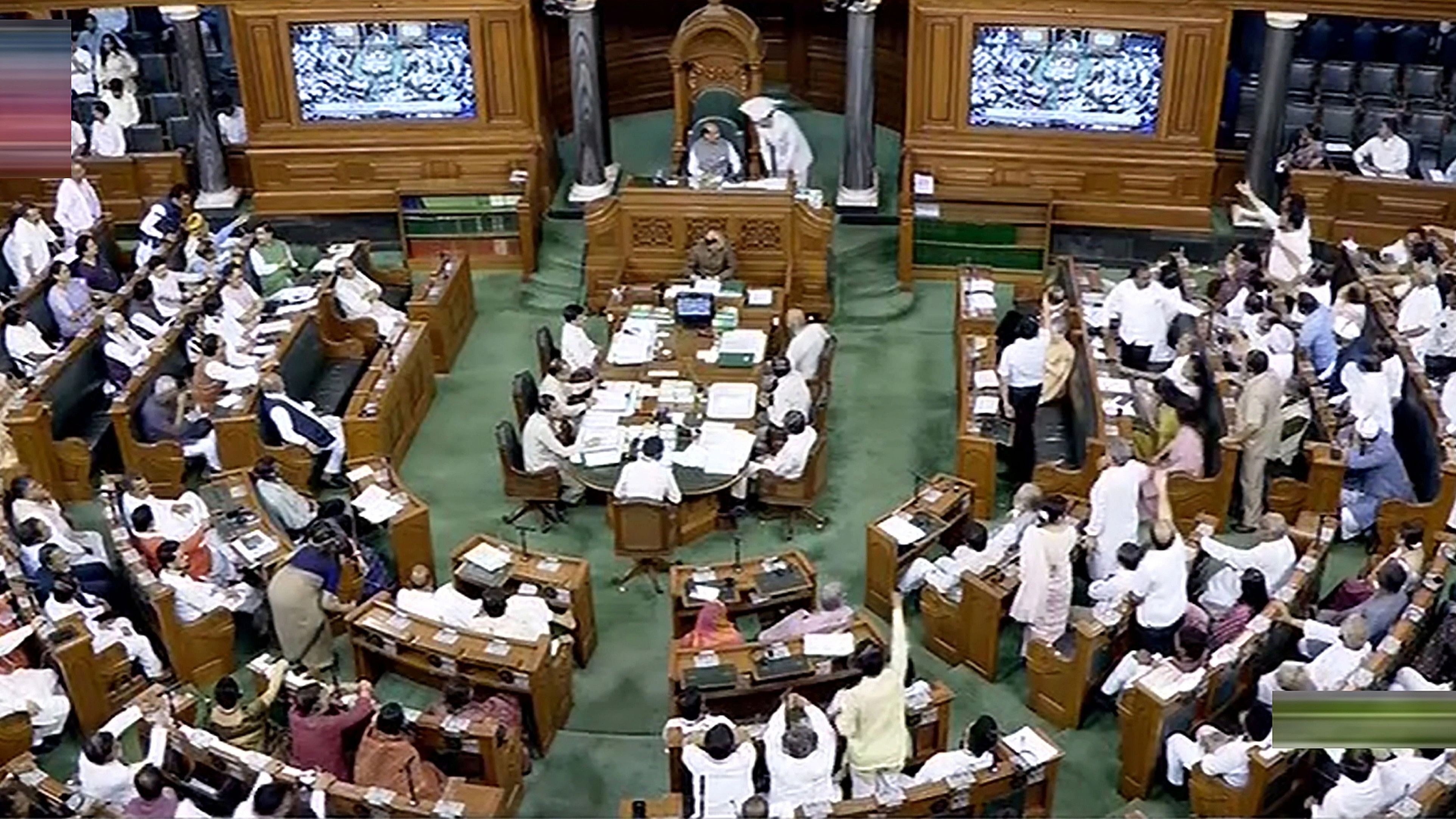 <div class="paragraphs"><p>MPs during a debate in Lok Sabha, during the Monsoon session of Parliament.</p></div>