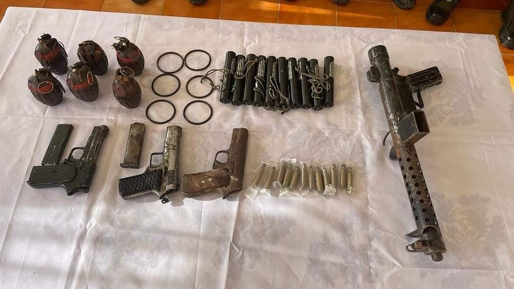 <div class="paragraphs"><p>Some of the weapons recovered in Manipur so far. </p></div>