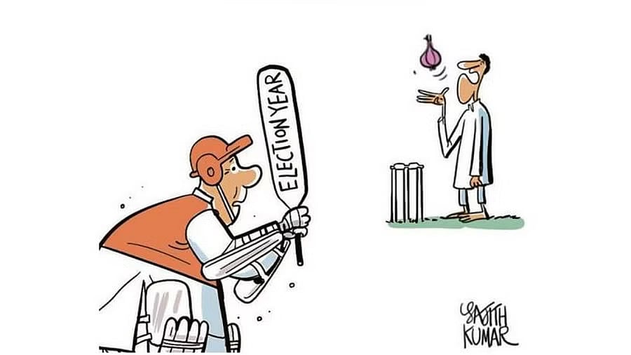 Reached the Moon, but at what cost; Onions make eyes water and mouths run