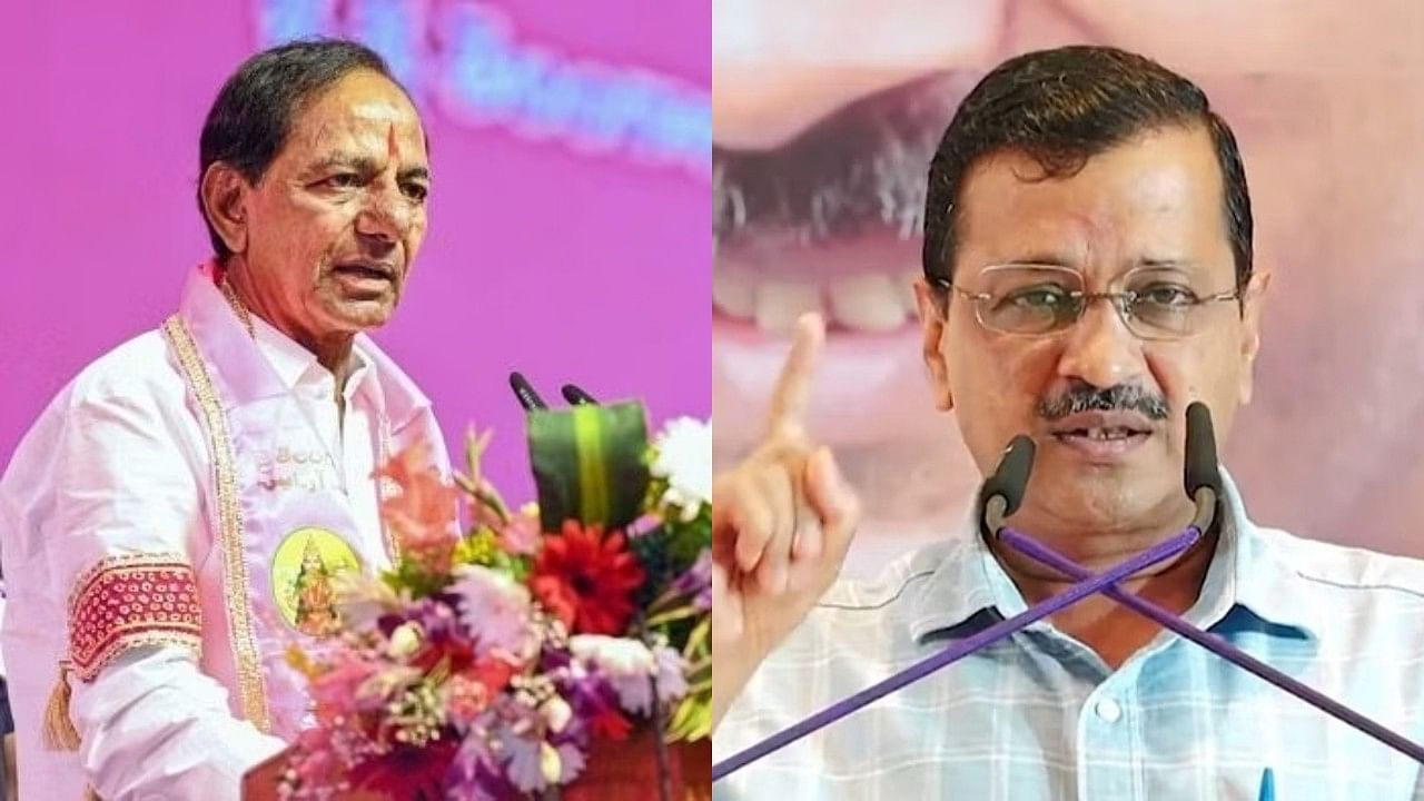 <div class="paragraphs"><p>KCR, Arvind Kejriwal</p></div>