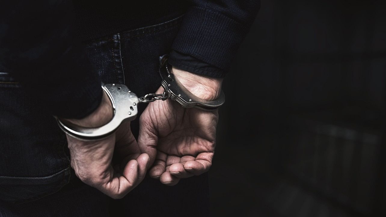 <div class="paragraphs"><p>Representative image of man in handcuffs. </p></div>