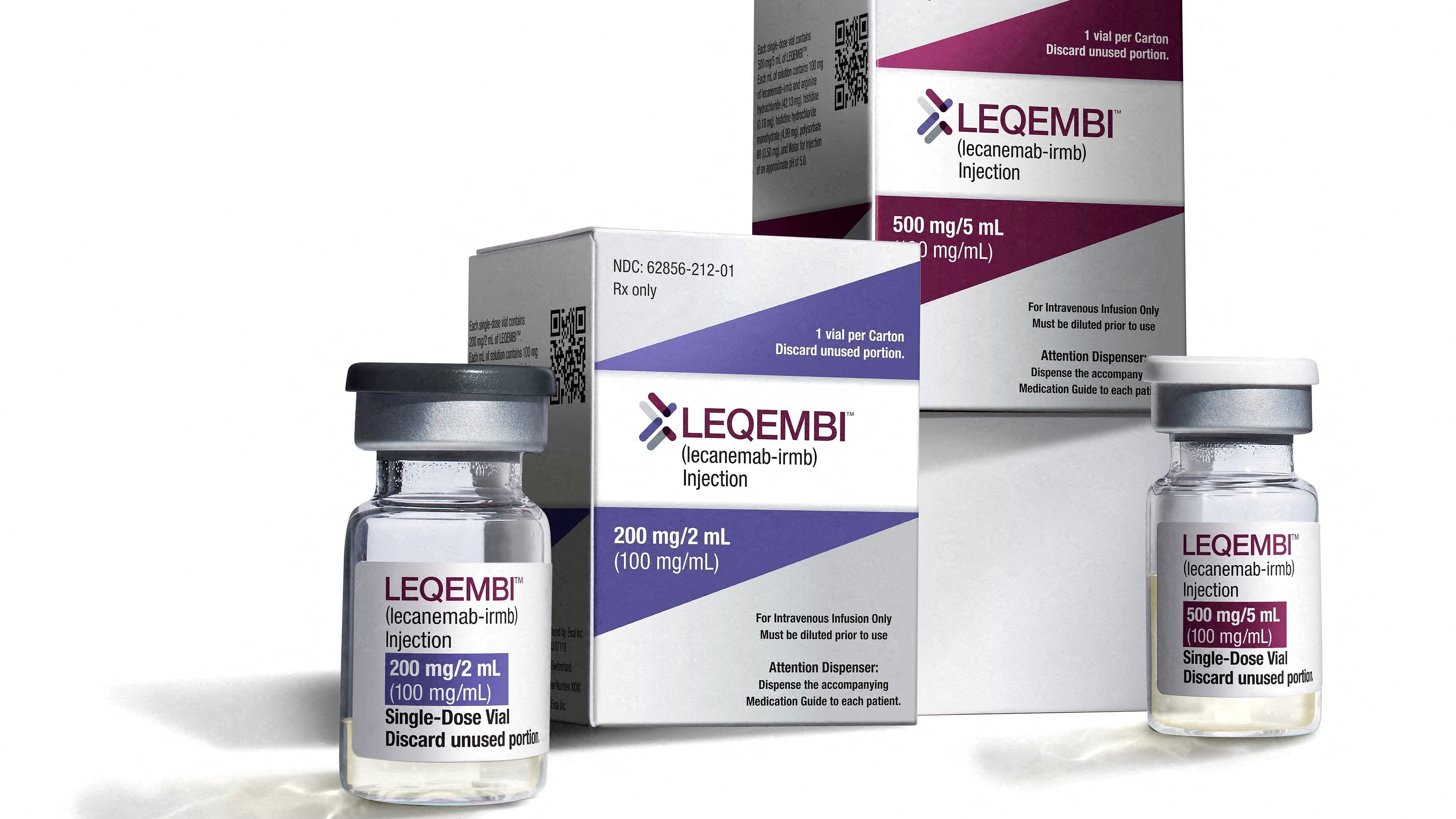 <div class="paragraphs"><p>The Alzheimer's drug LEQEMBI.</p></div>