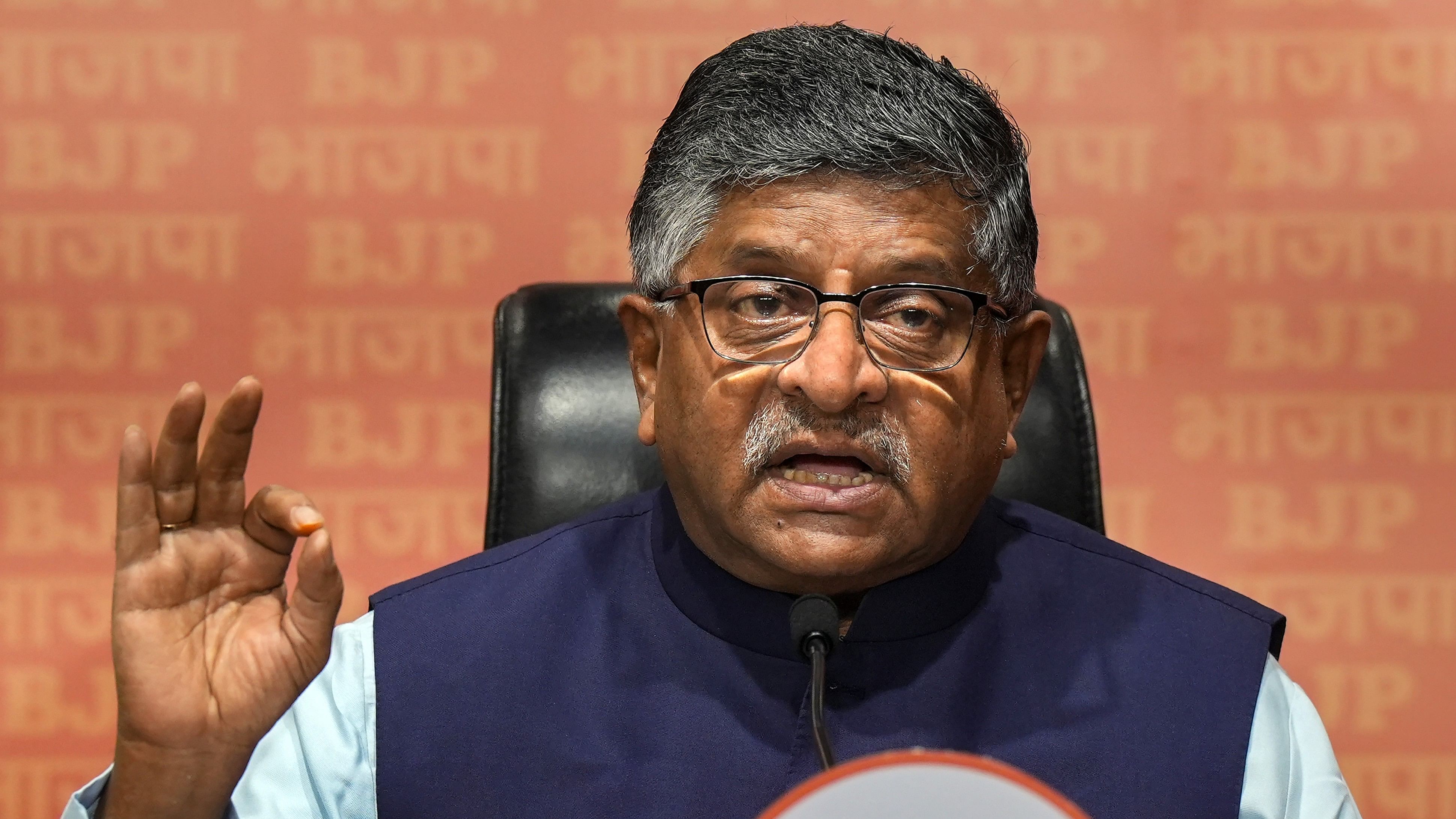 <div class="paragraphs"><p>Ravi Shankar Prasad.&nbsp;</p></div>