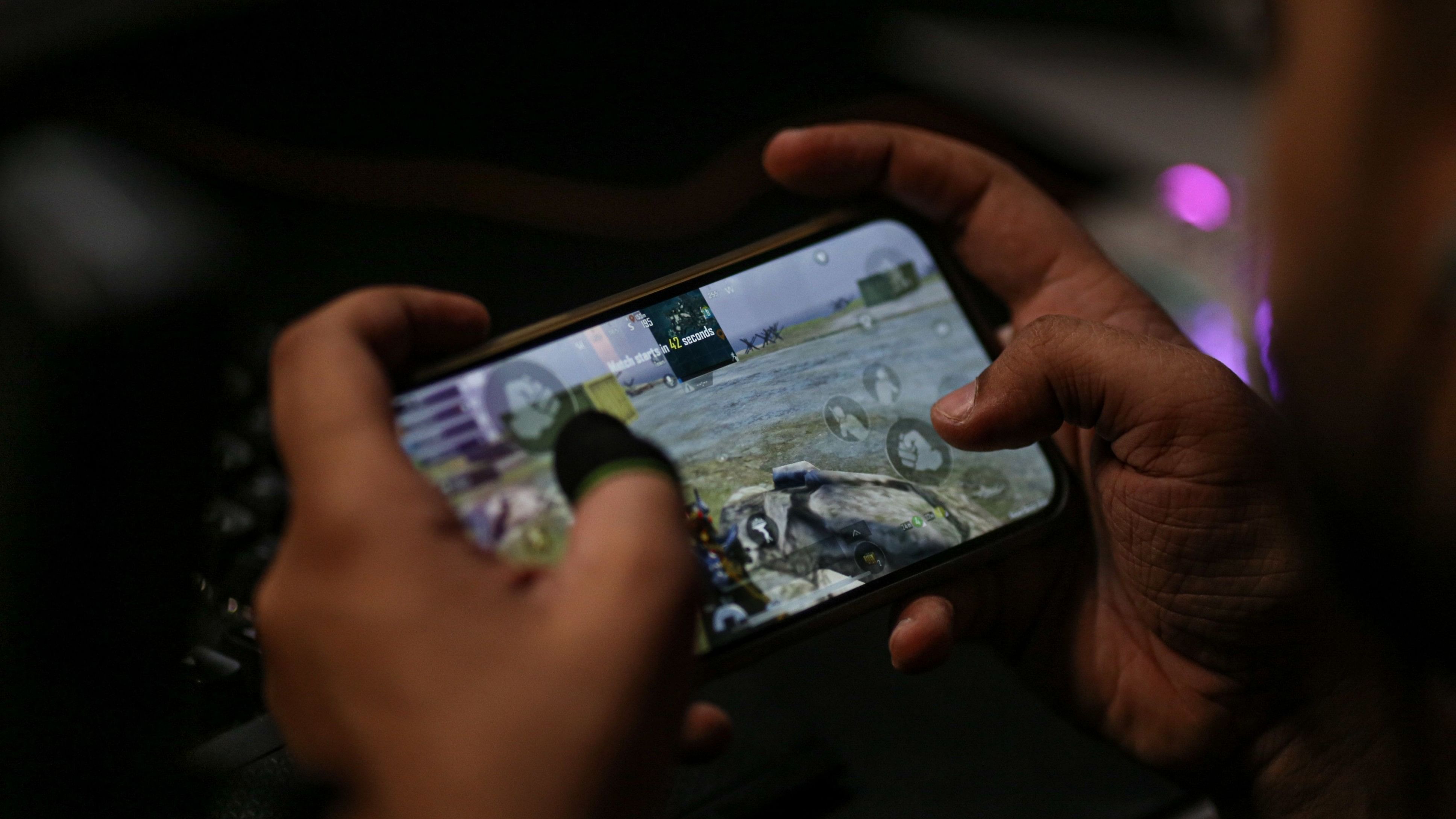 <div class="paragraphs"><p>Indian PUBG mobile streamer Salman Ahmad (8 Bit Mamba) during live gaming stream at a S8UL gaming house in Navi Mumbai, India, on Friday, July 22, 2022. </p></div>