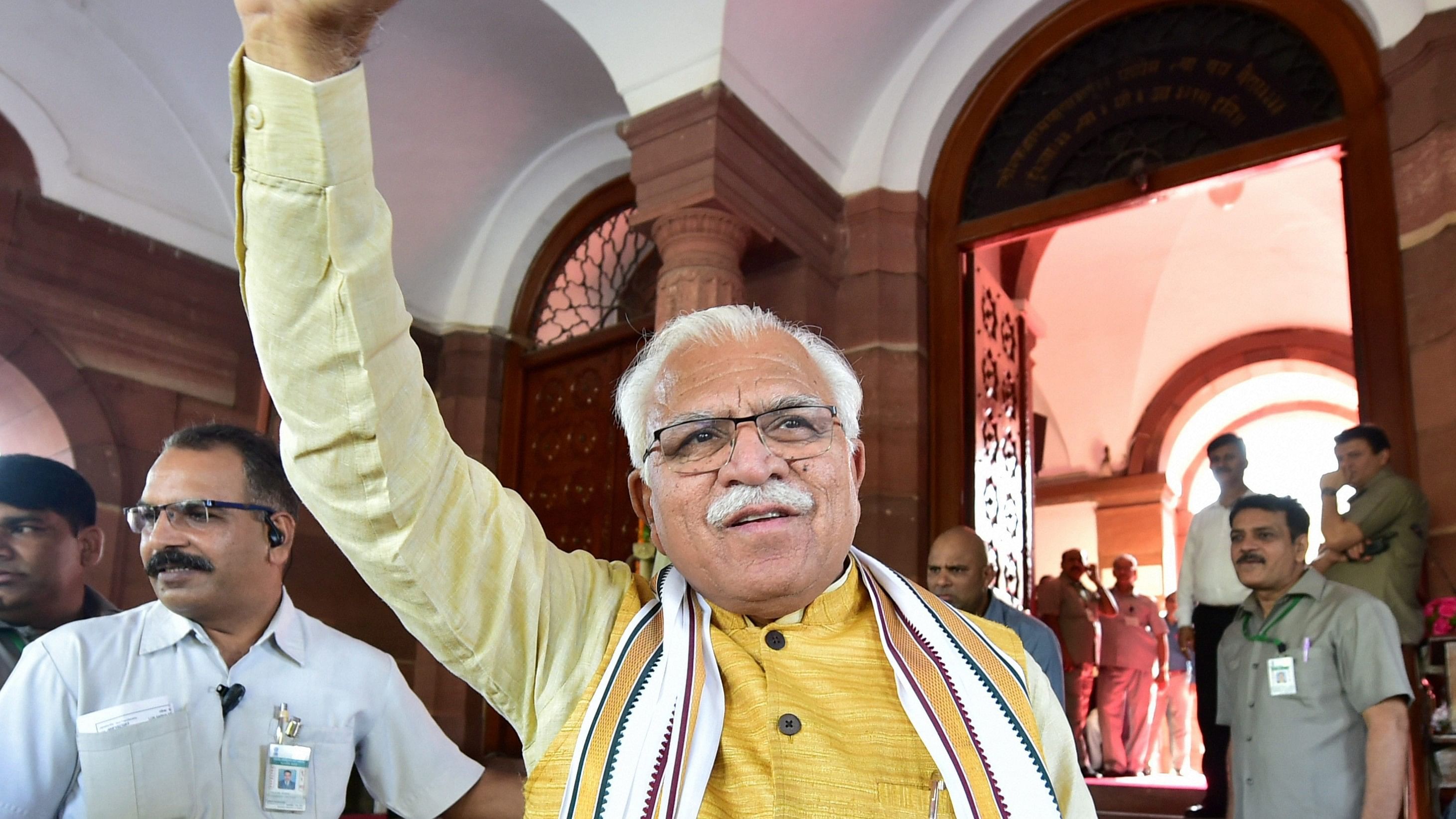 <div class="paragraphs"><p>Haryana&nbsp; Chief Minister Manohar Lal Khattar.</p></div>