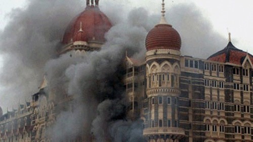 <div class="paragraphs"><p>The Taj hotel in Mumbai burns during the 26/11 terrorist attacks.</p></div>