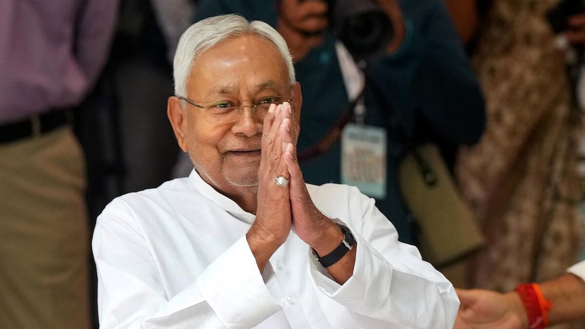 <div class="paragraphs"><p>The expression ‘Aya Ram, Gaya Ram’ coined in the late 1960s for frequent floor-crossing can well be changed to ‘Aya Nitish, Gaya Nitish’, given his dubious record.</p></div>