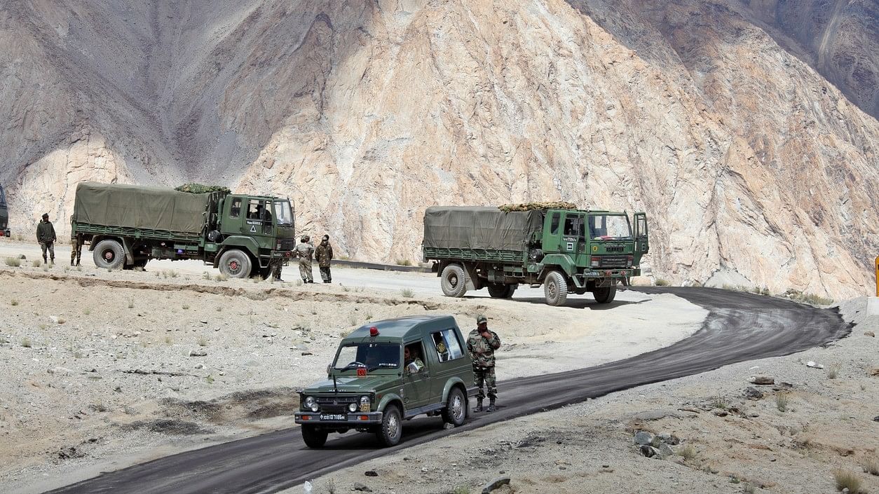 <div class="paragraphs"><p>Representative image of Indian Army vehicles in Ladakh.</p></div>