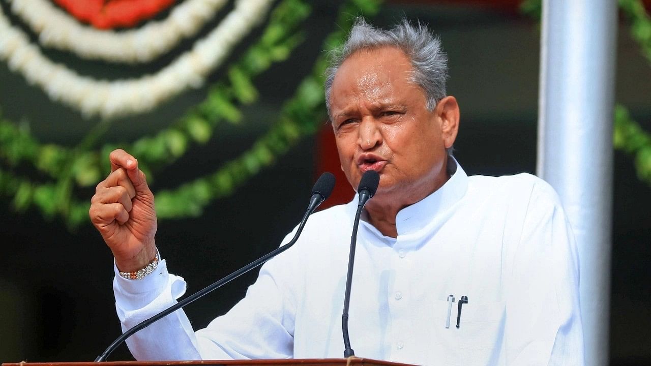 <div class="paragraphs"><p>Rajasthan CM Ashok Gehlot.&nbsp; </p></div>