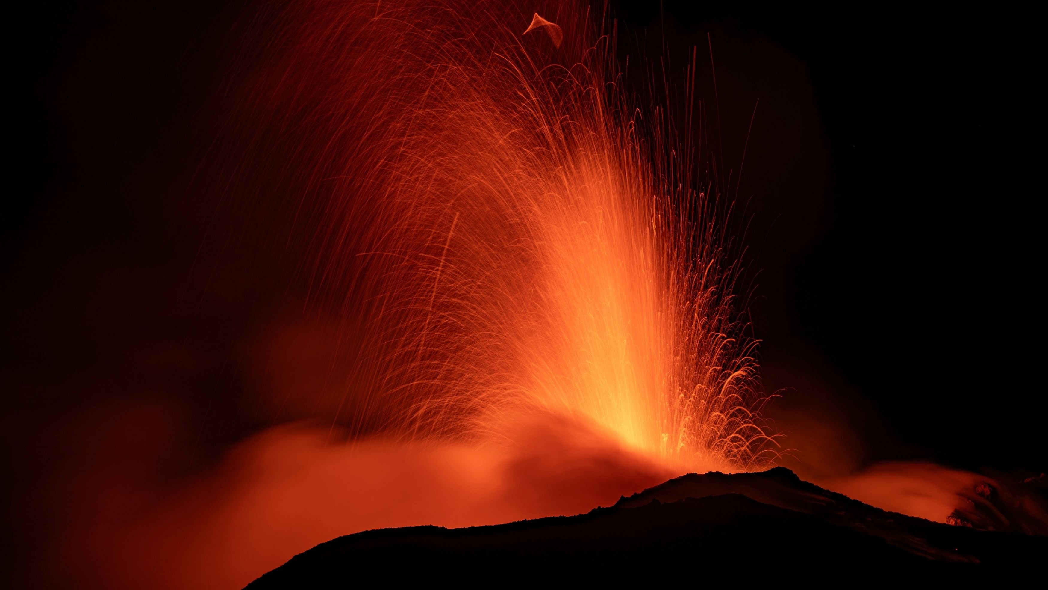 <div class="paragraphs"><p>Mount Etna, Europe's most active volcano, lights up the night sky with eruptions as seen from Rocca Della Valle, Italy, August 13, 2023. </p></div>