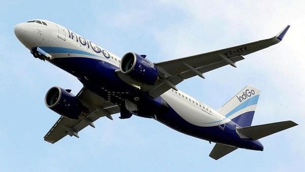 <div class="paragraphs"><p>Country's largest airline IndiGo.</p></div>