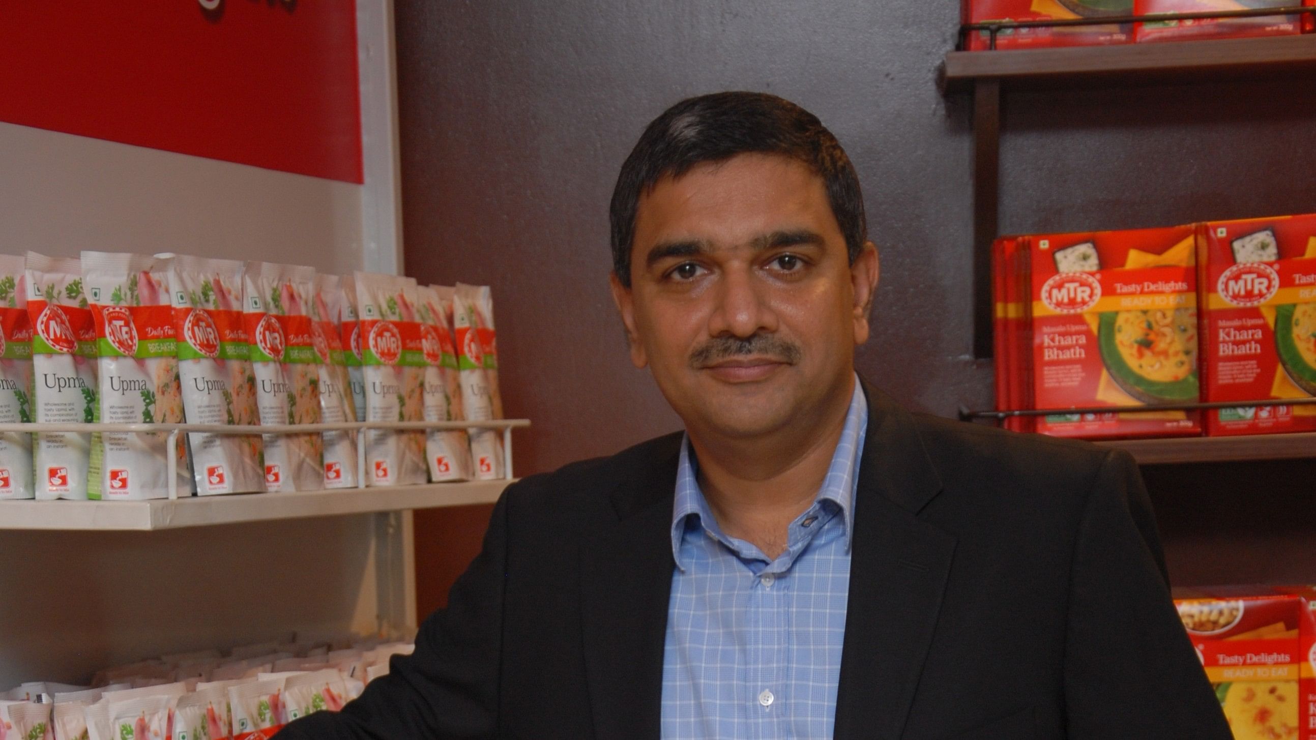<div class="paragraphs"><p>MTR Foods CEO Sanjay Sharma&nbsp;</p></div>
