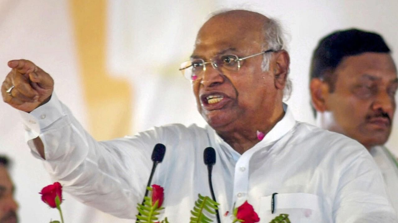 <div class="paragraphs"><p> Congress President Mallikarjun Kharge.</p></div>