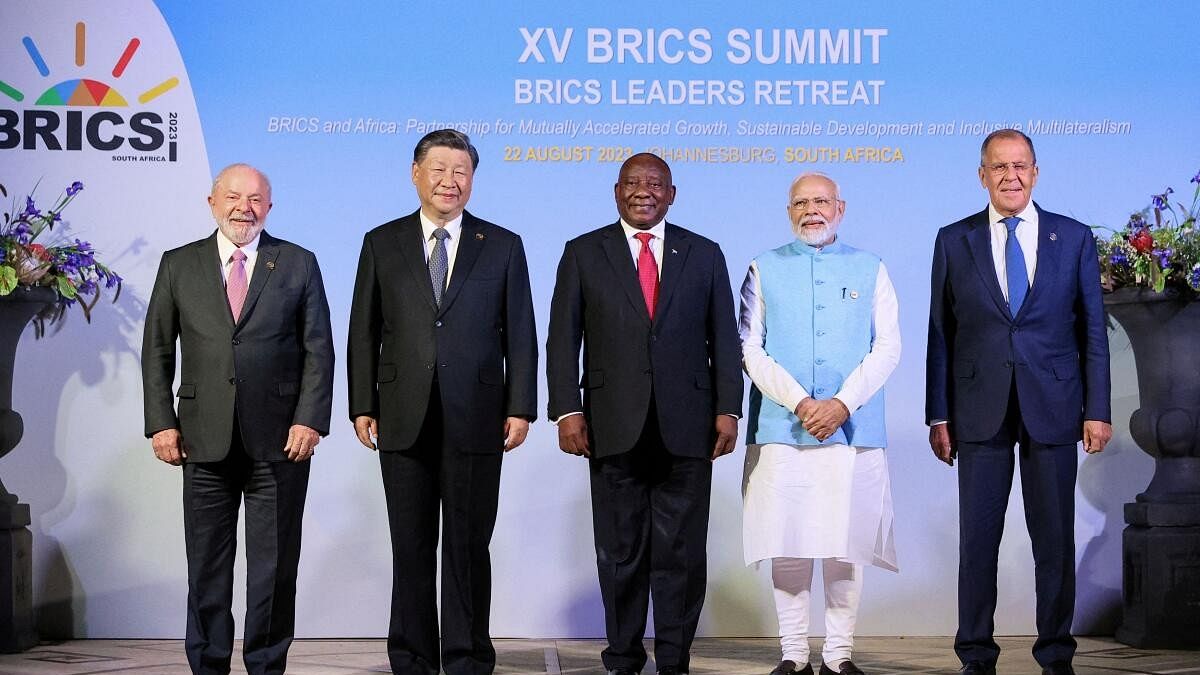 <div class="paragraphs"><p>World leaders at the current BRICS summit.</p></div>