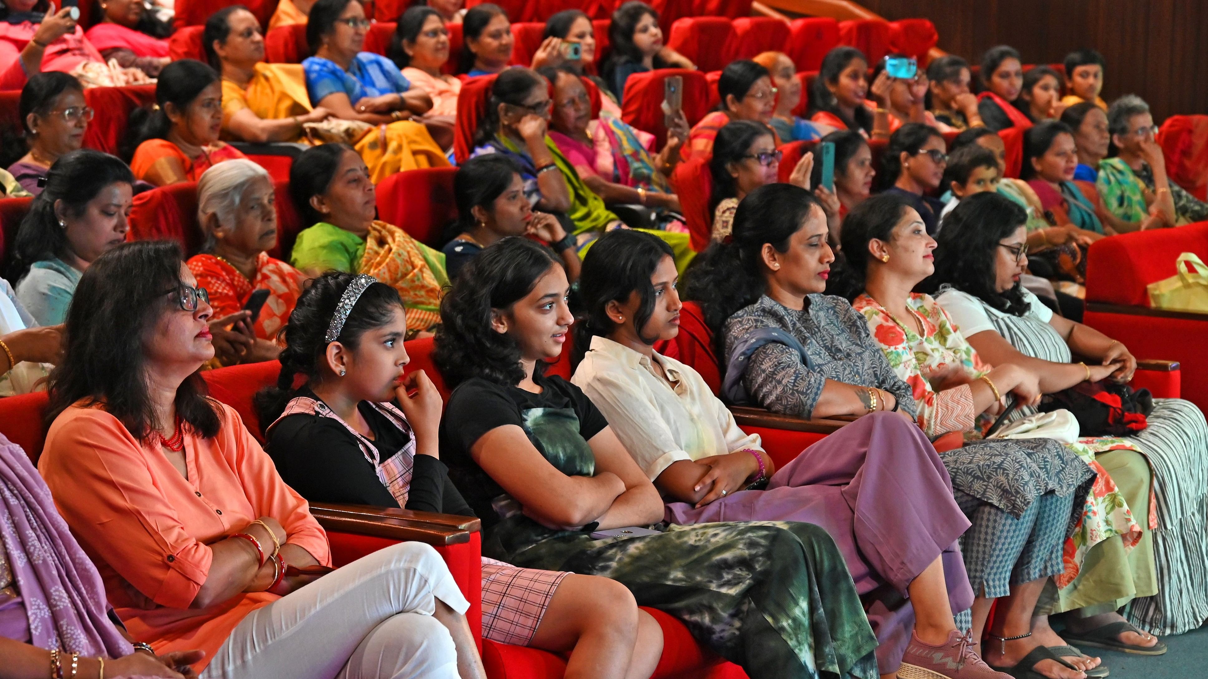 <div class="paragraphs"><p>A section of the audience at the eight edition of Bhumika Club in Bengaluru on Sunday. </p></div>