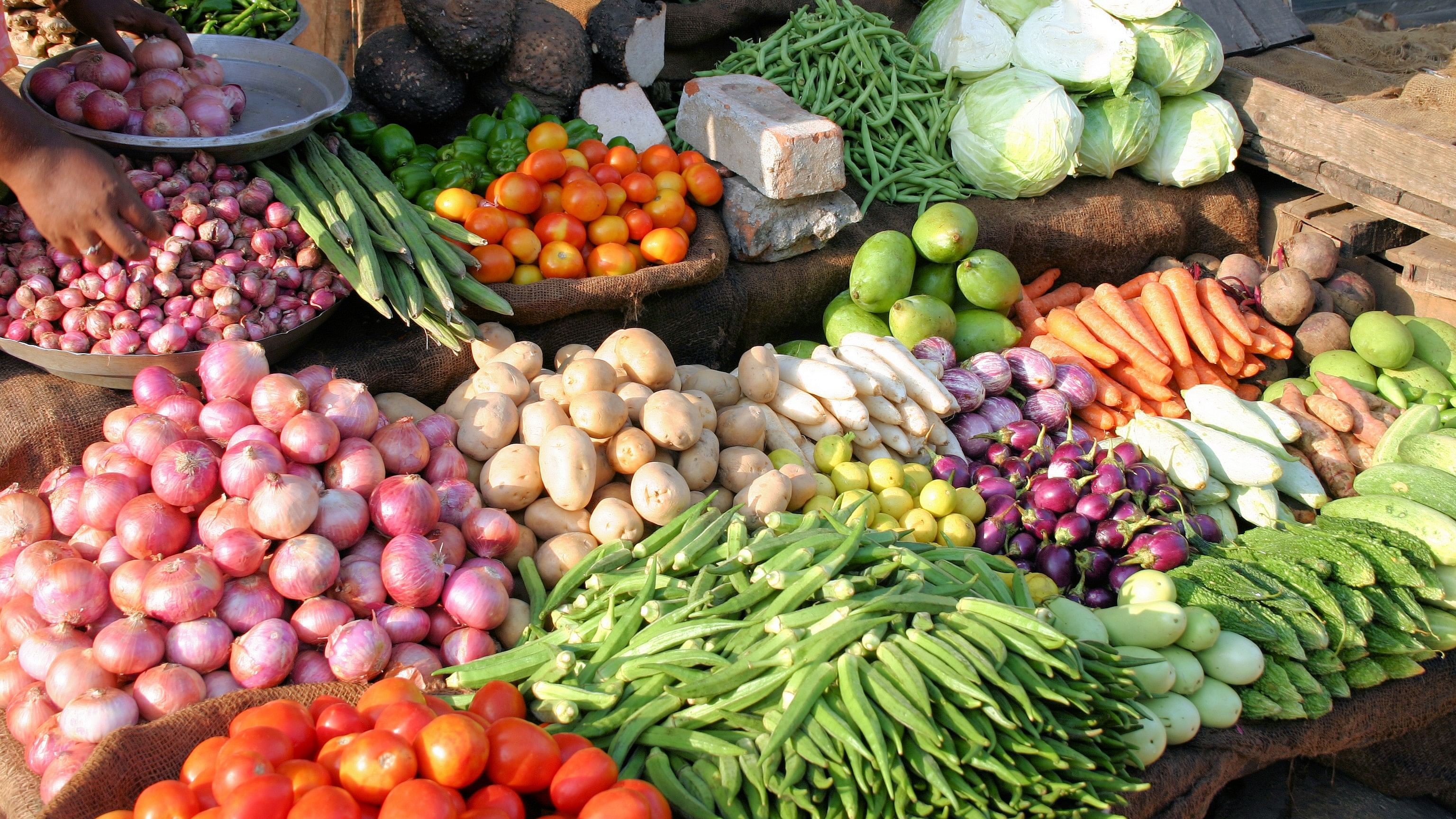 <div class="paragraphs"><p>Representative image showing an Indian vegetable stall.</p></div>