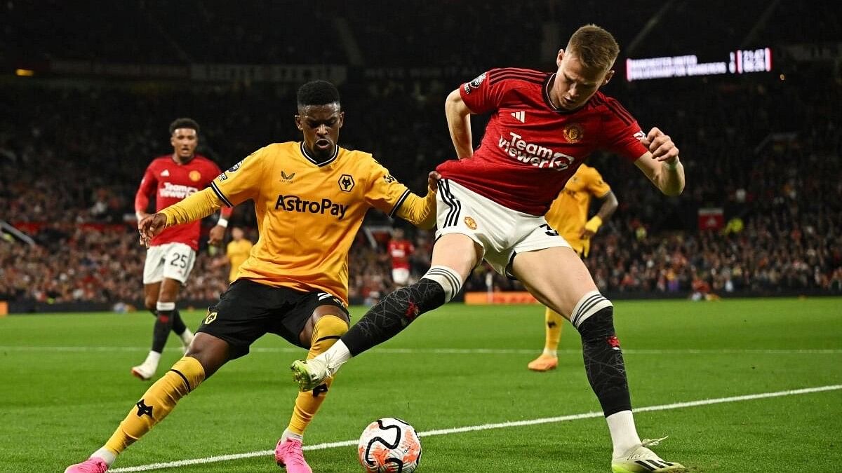 <div class="paragraphs"><p>Wolverhampton Wanderers' Nelson Semedo in action with Manchester United's Scott McTominay.&nbsp;</p></div>