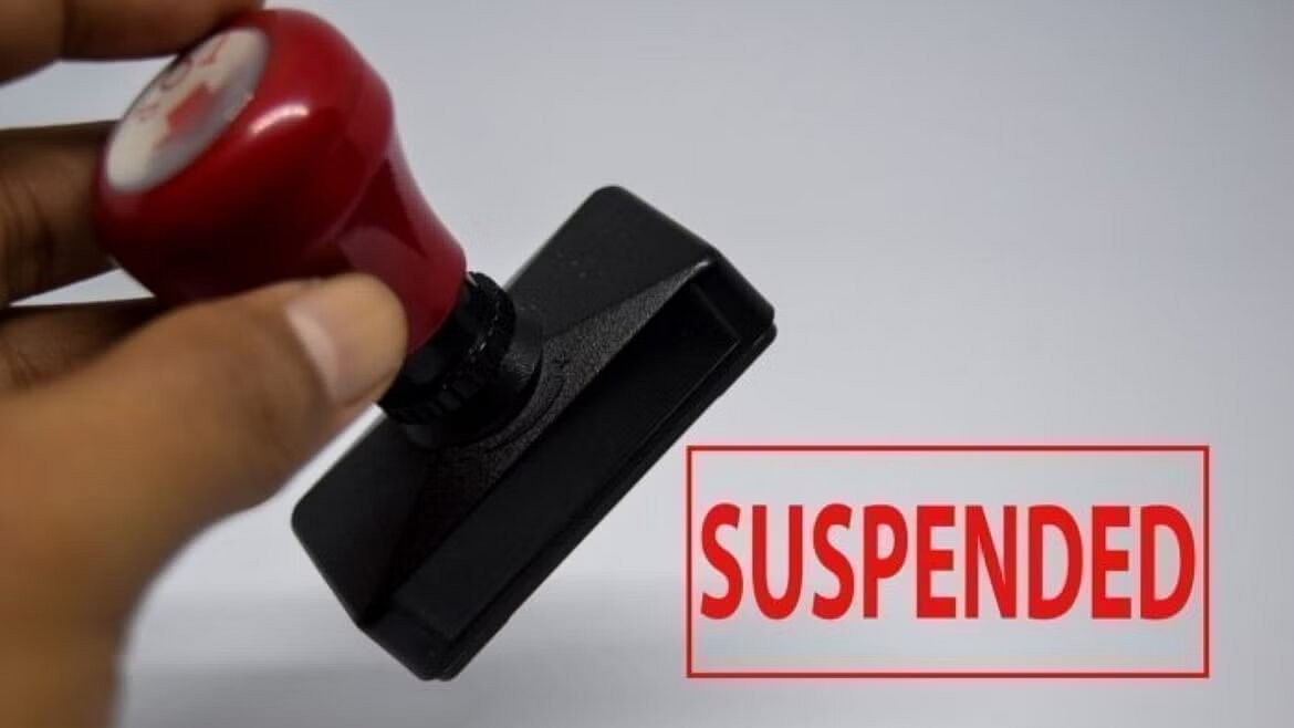 <div class="paragraphs"><p>Representative image of officer suspended.&nbsp;</p></div>